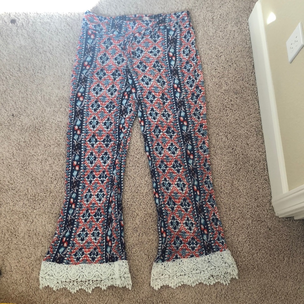 colorful beach pants